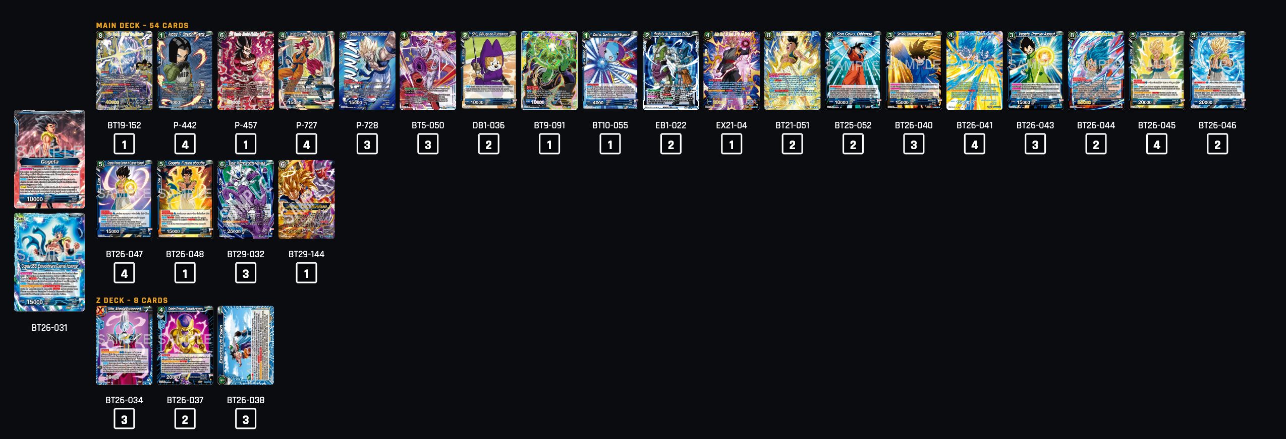 Decklist image · RedOne