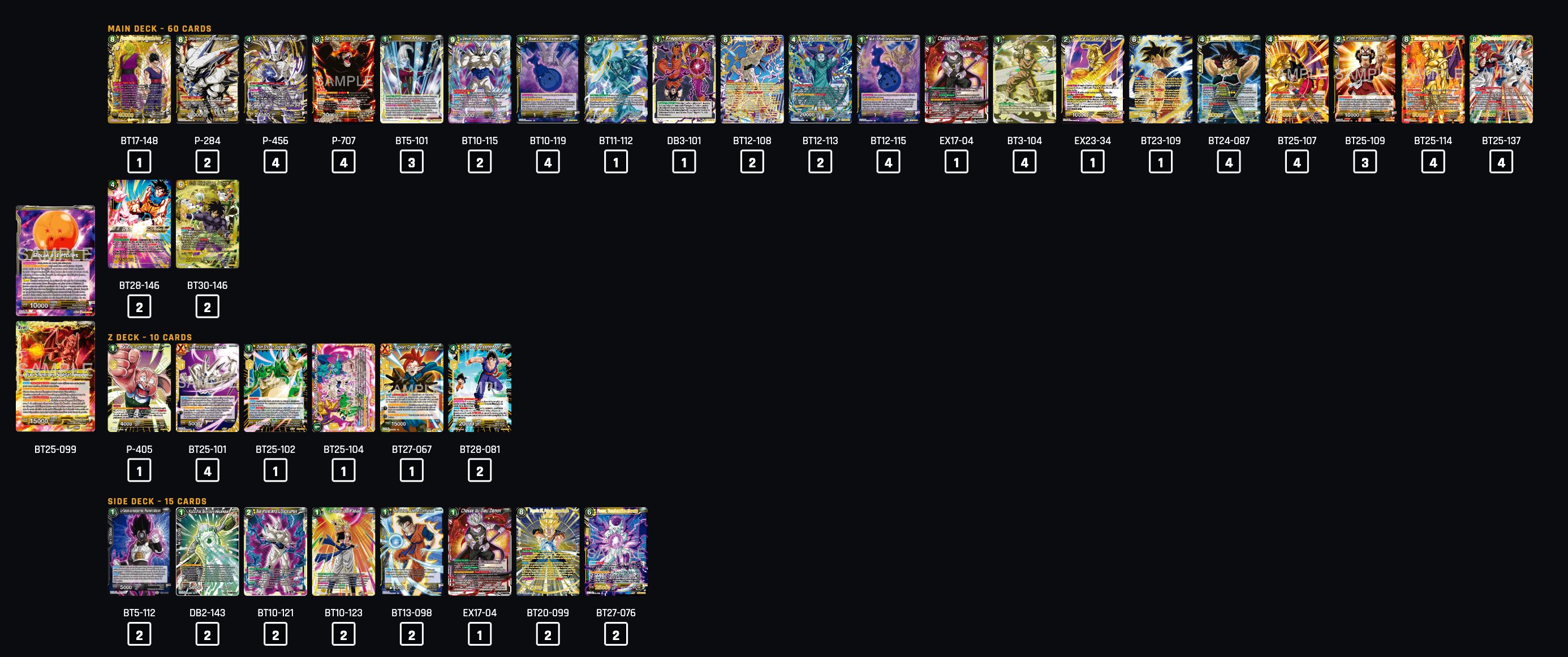 Decklist de Oton