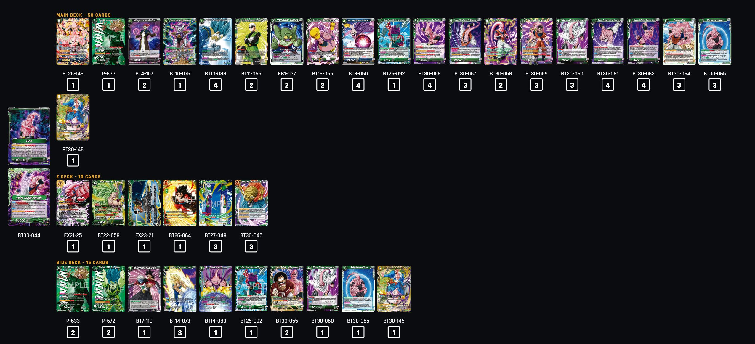 Decklist image · Sven Kremenovic